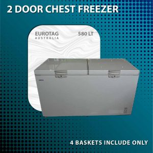 EUROTAG 580LT COMMERCIAL WITH LOCKS CHEST FREEZER RRP$1499.00 BRAND NEW SAVE