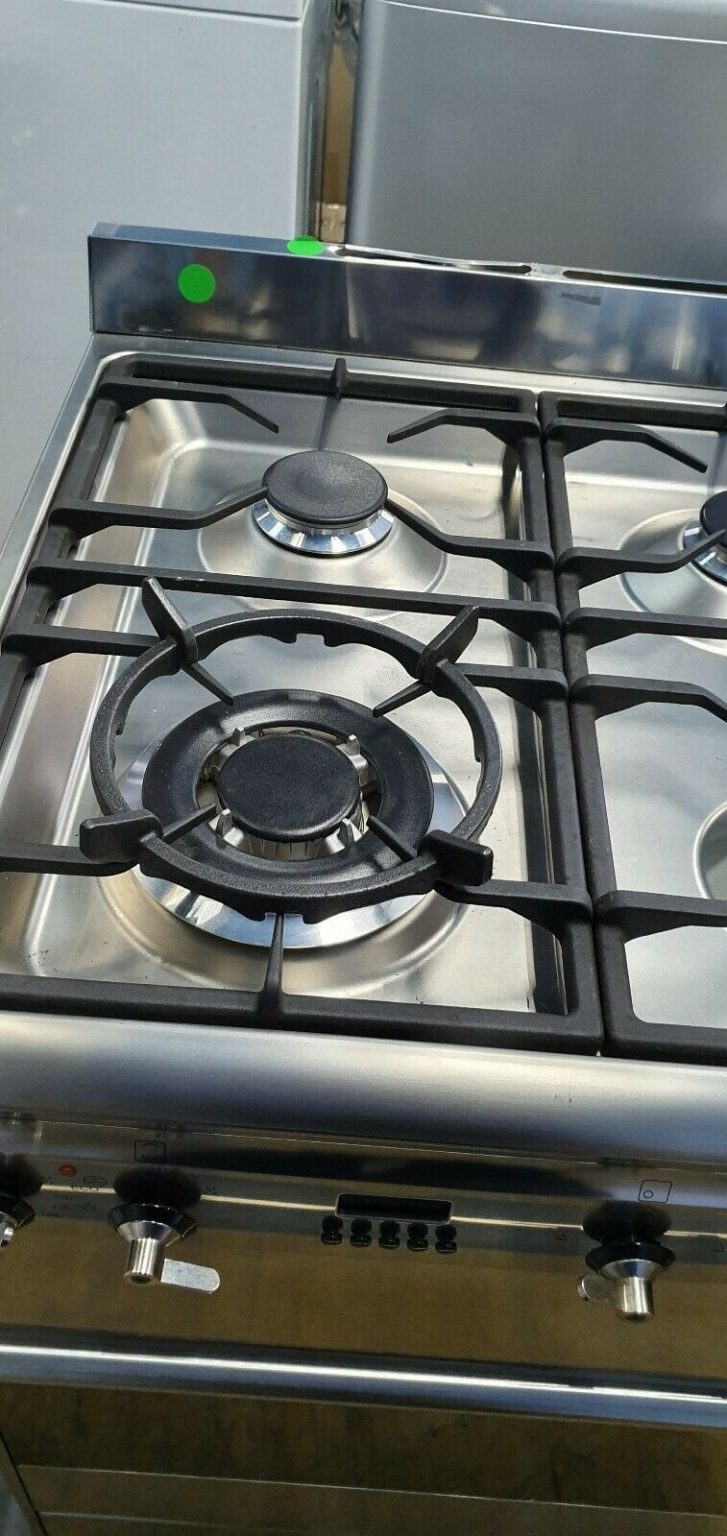 Smeg FS61XNG8 60cm Classic Aesthetic Freestanding Dual Fuel Oven/Stove Discount Electrical