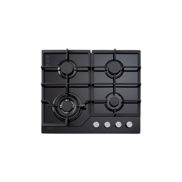 ECT600GBK – 60cm Gas on Glass Cooktop