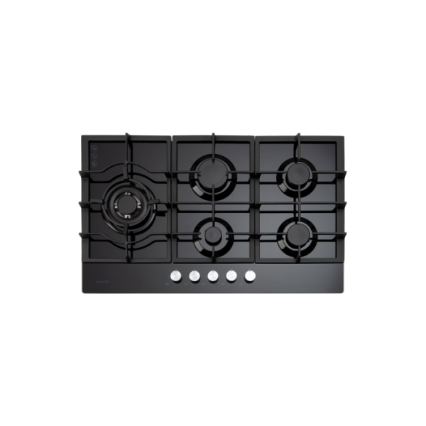 ECT900GBK – 90cm Gas on Glass Cooktop