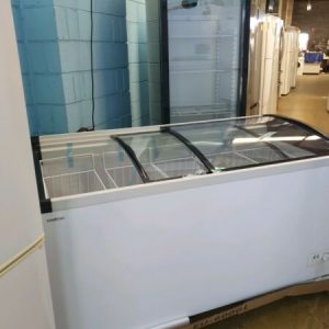 Eurotag EU-620GL 620L Glass Top Display Chest Freezer