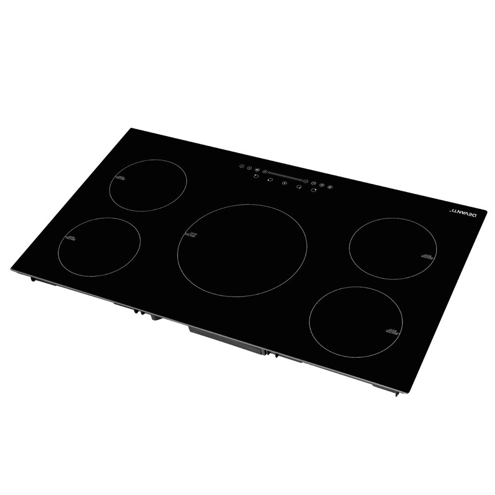 Devanti Induction Cooktop 90cm Electric Cooker - Image 4