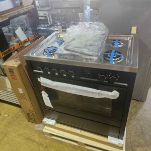 Technika 90cm TEG95TBK Dual Fuel Black Finish Upright Cooker