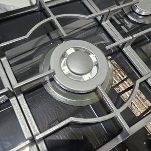 Devanti 90cm Gas Cooktop 5 Burner LPG NG Tempered Glass Hob Black