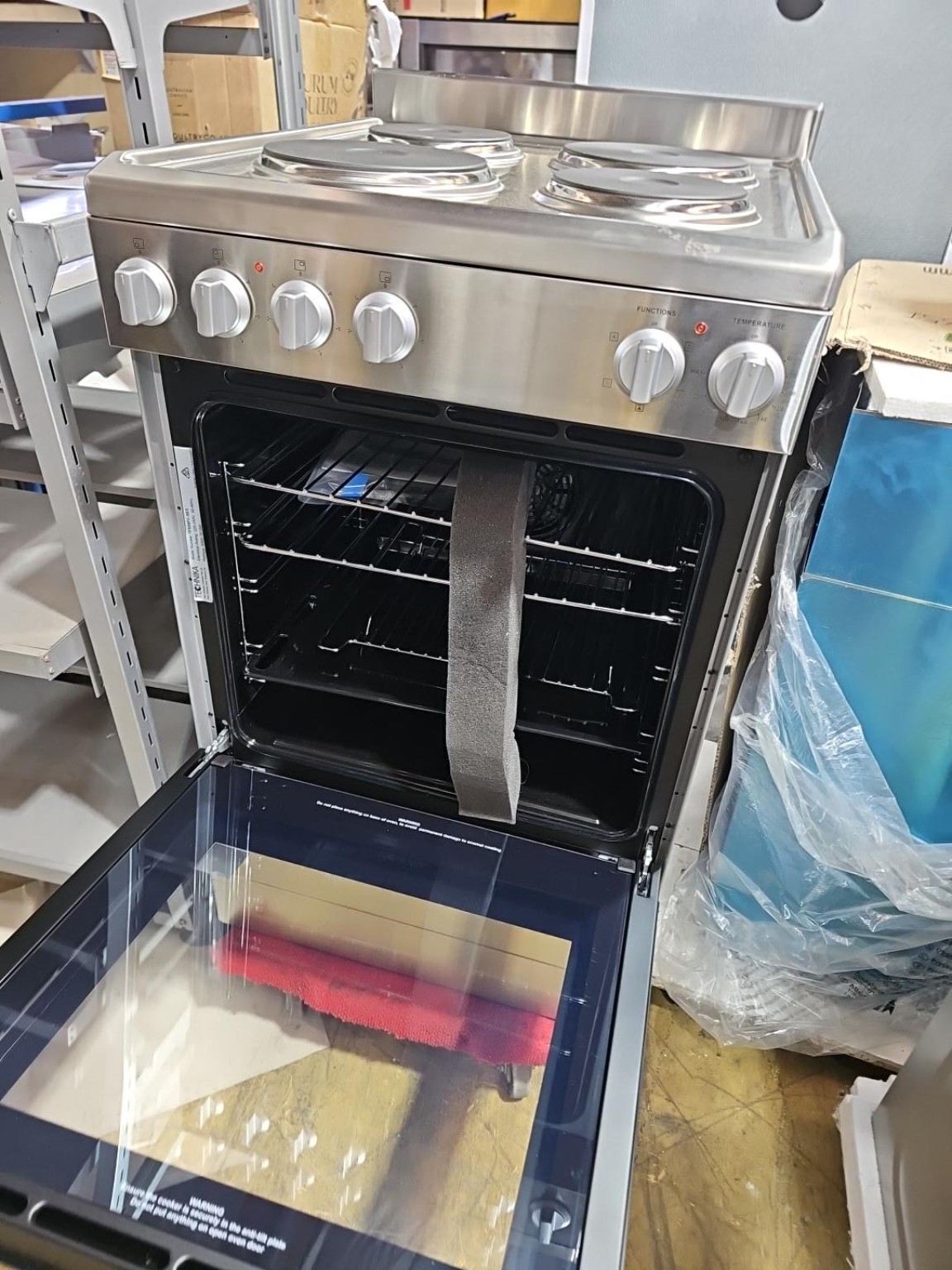 Technika TFS54FC-SES 54cm Electric Freestanding Cooker – Ex Display Never Used - Image 3