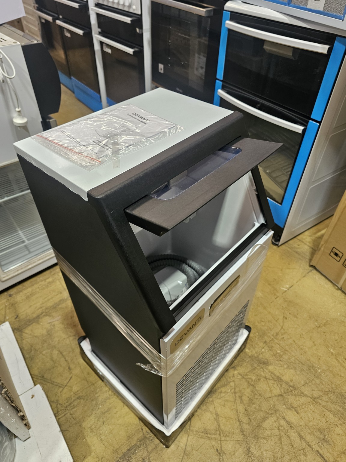 Devanti IM-ZB45A-COM 45kg Commercial Ice Maker Machine – Stainless Steel - Image 4