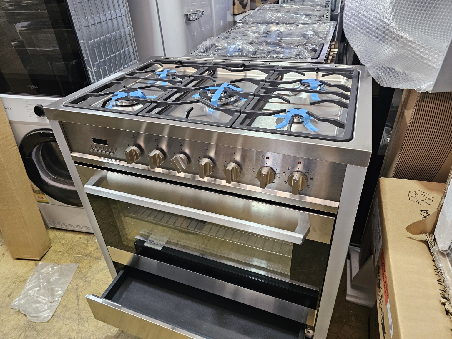 Technika TU950TME8 90cm Dual Fuel Freestanding Cooker – Ex Display - Image 7