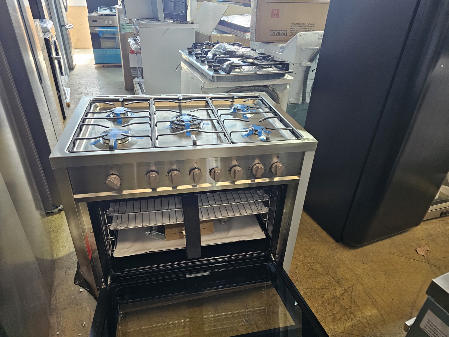 Technika Bellissimo B9GEFTSS-5 90cm Dual Fuel Freestanding Cooker – Ex Display - Image 3