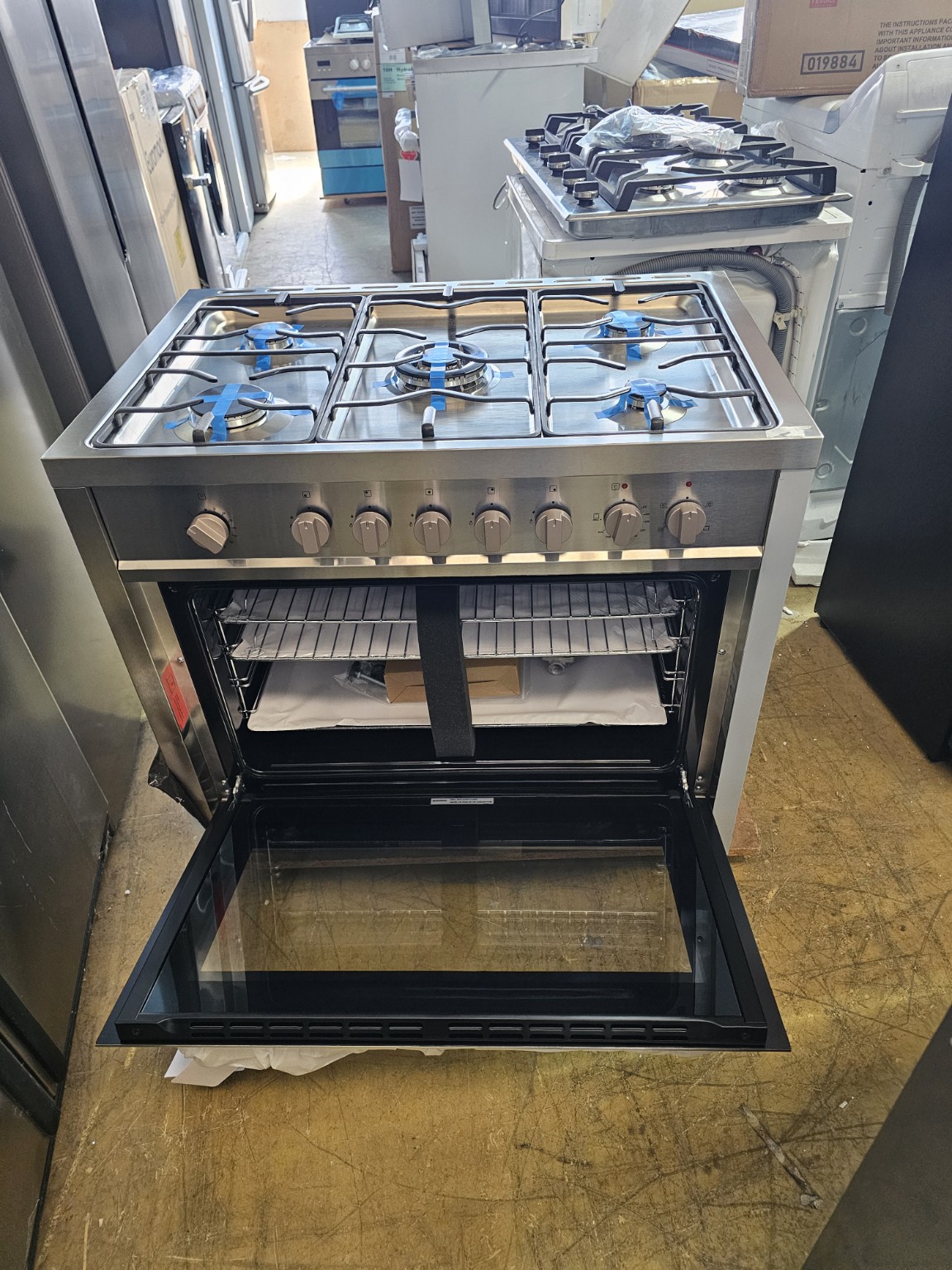 Technika Bellissimo B9GEFTSS-5 90cm Dual Fuel Freestanding Cooker – Ex Display