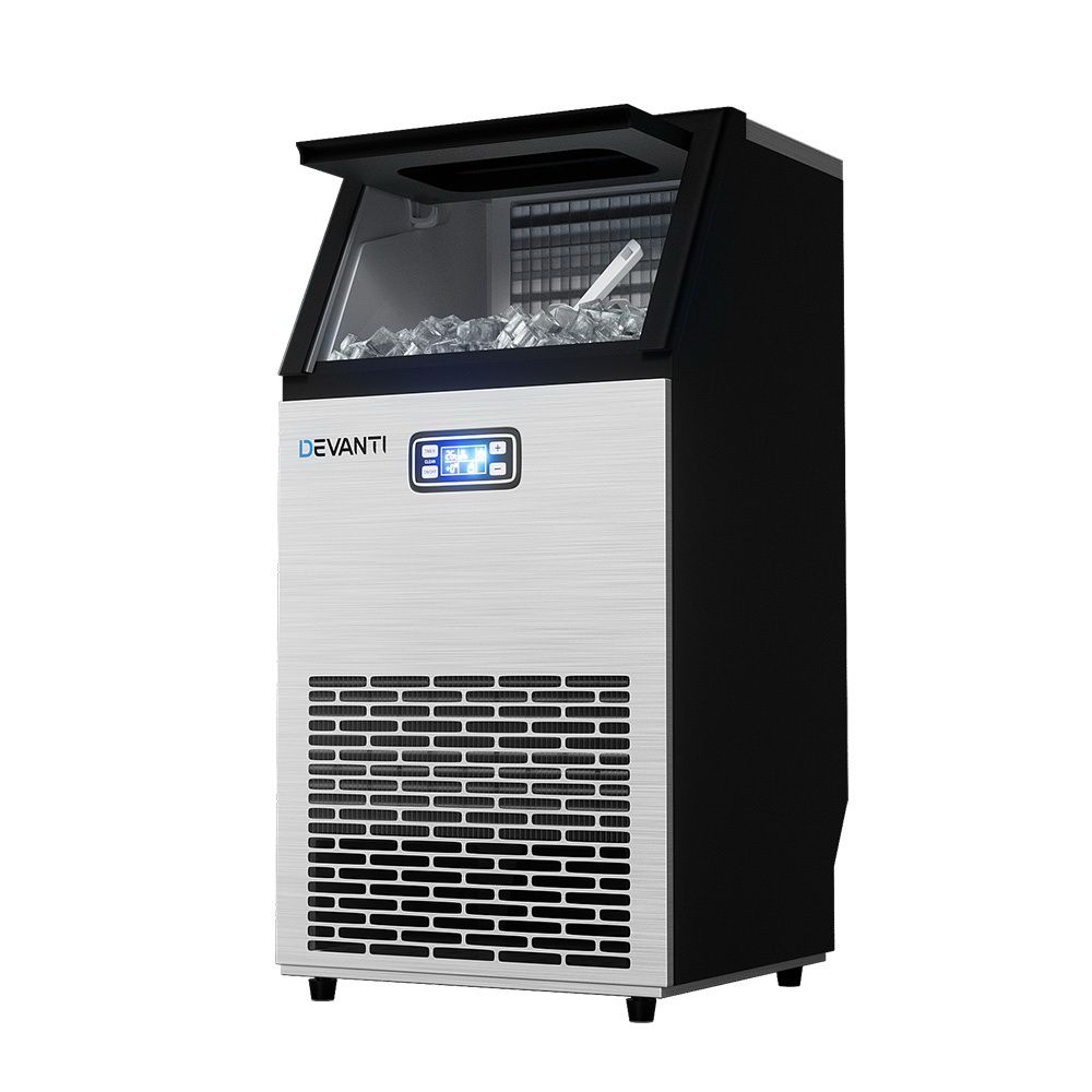 Devanti IM-ZB45A-COM 45kg Commercial Ice Maker Machine – Stainless Steel - Image 7