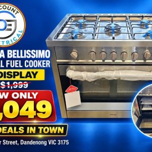 Technika Bellissimo B9GEFTSS-5 90cm Dual Fuel Freestanding Cooker – Ex Display