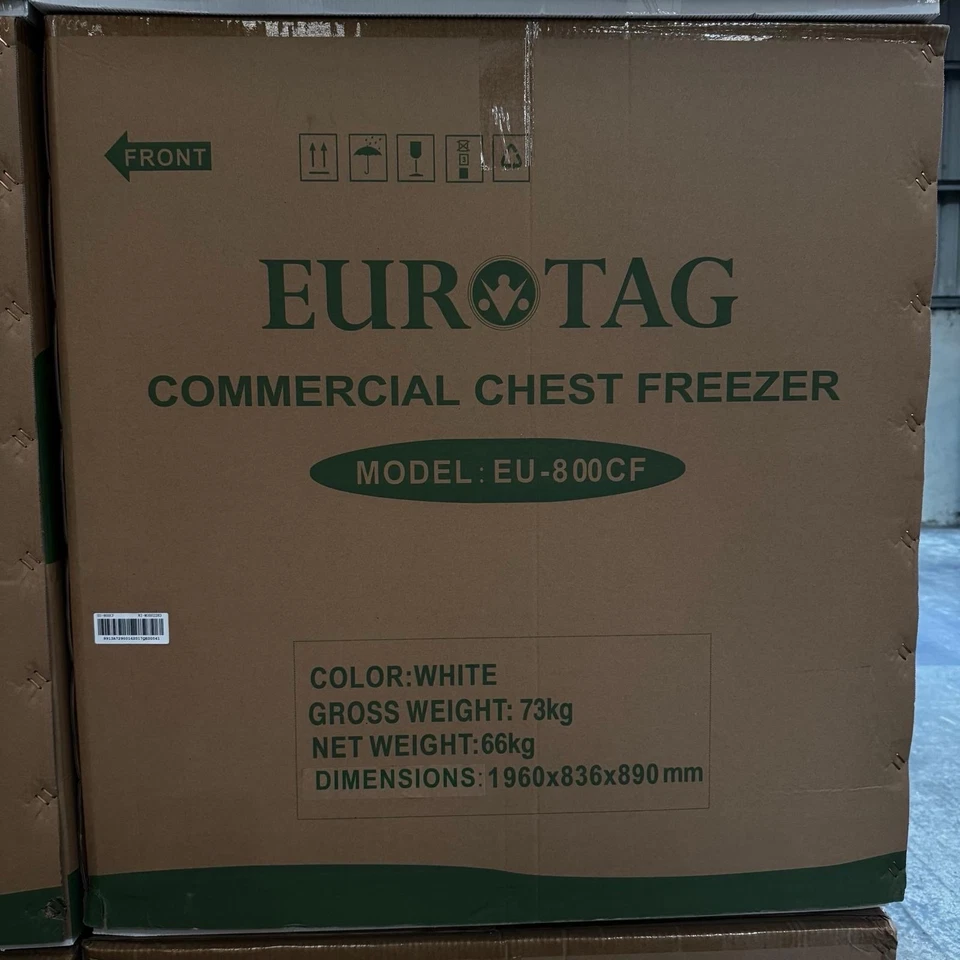 Eurotag EU-800CF 718L Commercial Chest Freezer - Image 3